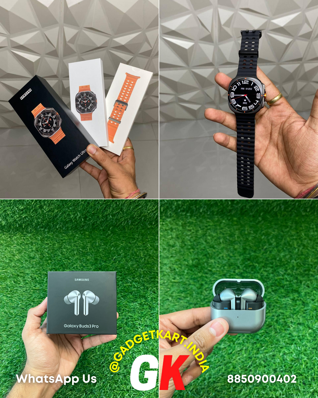 Combo : Buds 3 Pro + Ultra Watch (C004)
